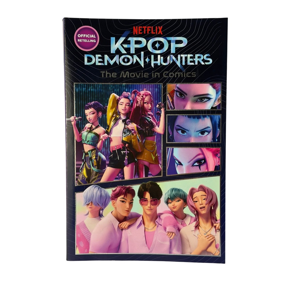 Netflix K-Pop Demon Hunters The Movie in Comics Graphic Novel Random House 2026